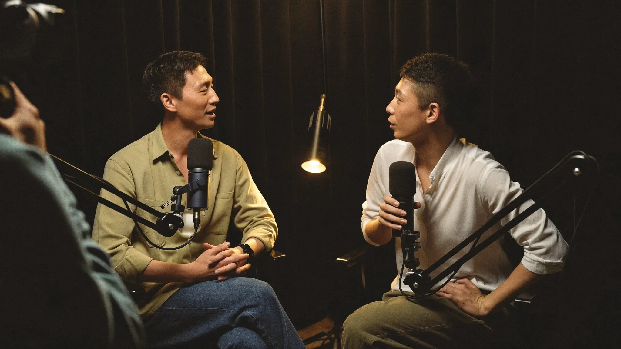Intimate recording session